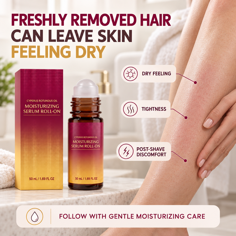 🌹 Post-Hair Removal Roll-On | 50ml Soothing Care