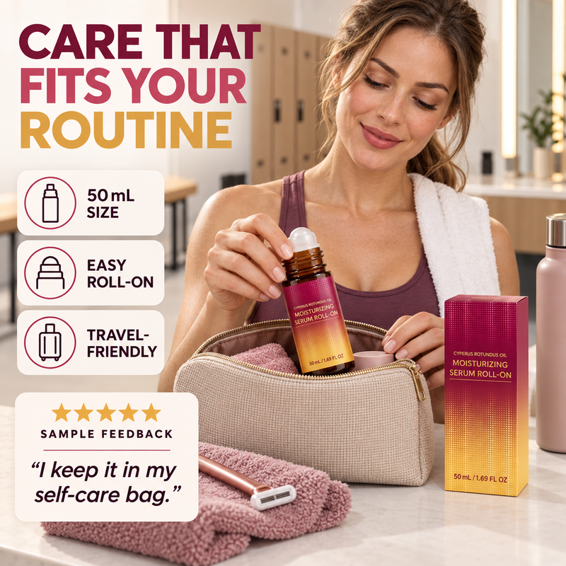 🌹 Post-Hair Removal Roll-On | 50ml Soothing Care