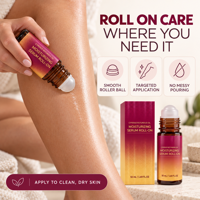 🌹 Post-Hair Removal Roll-On | 50ml Soothing Care