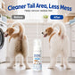 No-Rinse Pet Butt Dry Clean Foam för hundar och katter