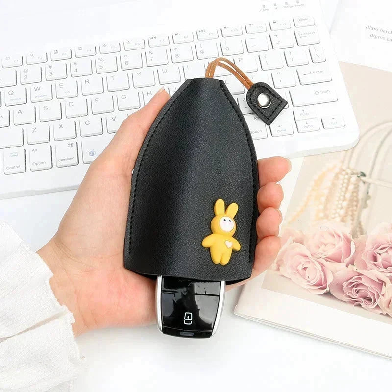 🎀50% RABATT🐰Söt kaninformad nyckelväska, fin förvaring, utmärkt present🎁