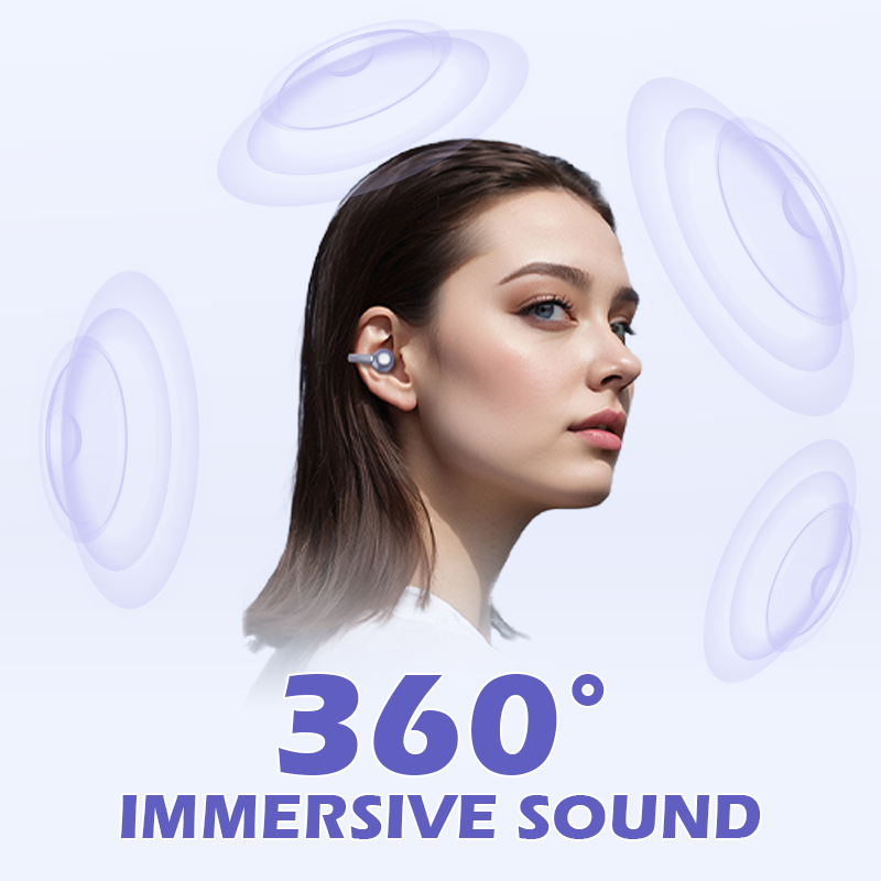 🥳REA 2026🥳💞ÖVER 50 000 SÅLDA! 🎧👂 50 % RABATT! Öppna Bluetooth-hörlurar med öronklämma – bekväma hela dagen, omslutande ljud, minskat ljudläckage, 8–10 timmars batteritid och touchkontroll. Utan ont i öronen! 🔋💪