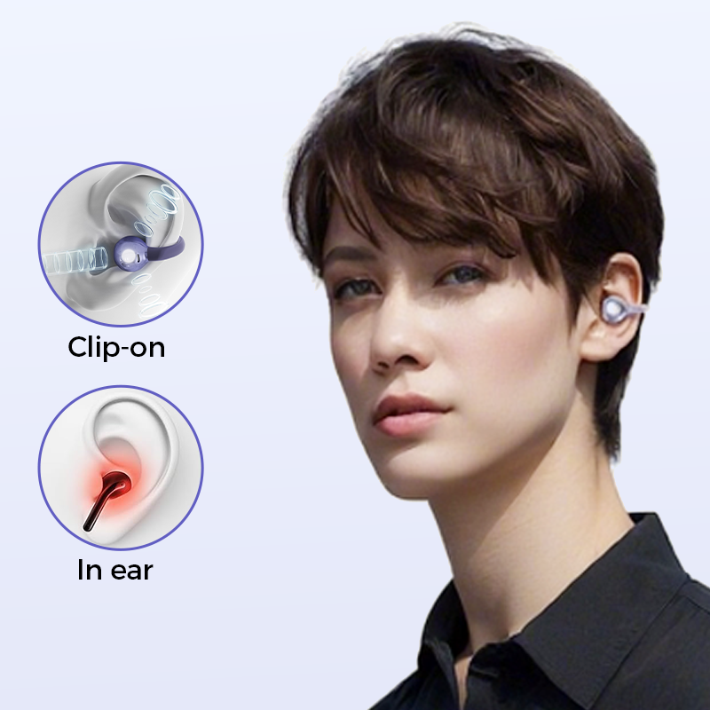 🥳REA 2026🥳💞ÖVER 50 000 SÅLDA! 🎧👂 50 % RABATT! Öppna Bluetooth-hörlurar med öronklämma – bekväma hela dagen, omslutande ljud, minskat ljudläckage, 8–10 timmars batteritid och touchkontroll. Utan ont i öronen! 🔋💪