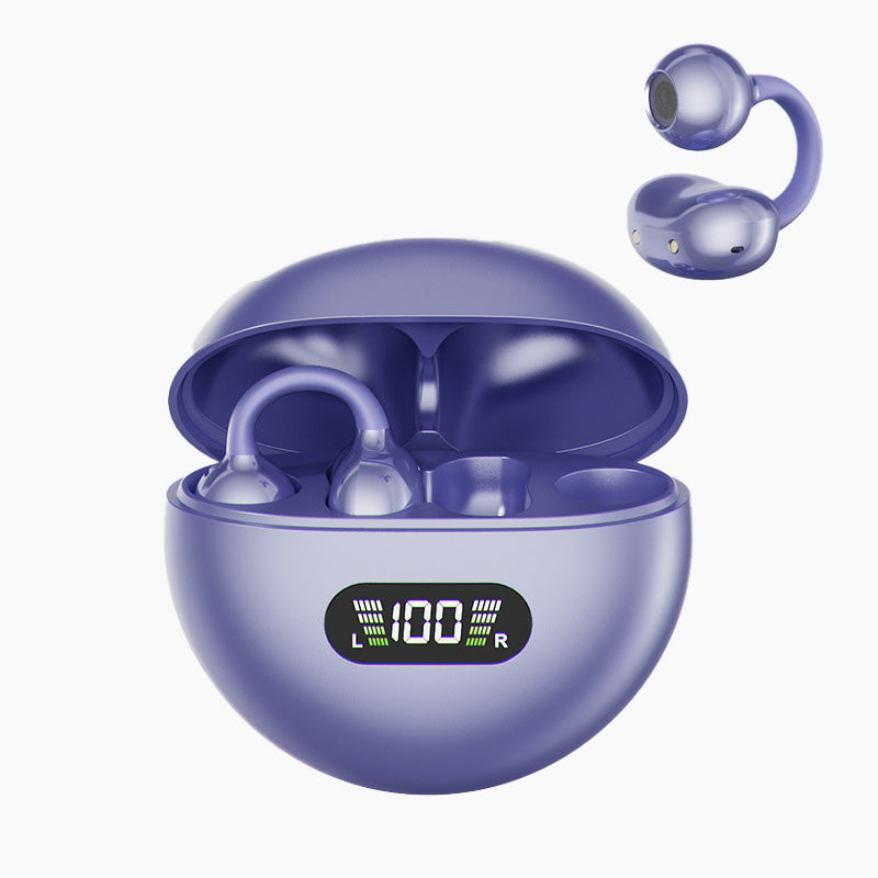 🥳REA 2026🥳💞ÖVER 50 000 SÅLDA! 🎧👂 50 % RABATT! Öppna Bluetooth-hörlurar med öronklämma – bekväma hela dagen, omslutande ljud, minskat ljudläckage, 8–10 timmars batteritid och touchkontroll. Utan ont i öronen! 🔋💪
