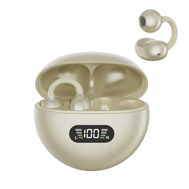 🥳REA 2026🥳💞ÖVER 50 000 SÅLDA! 🎧👂 50 % RABATT! Öppna Bluetooth-hörlurar med öronklämma – bekväma hela dagen, omslutande ljud, minskat ljudläckage, 8–10 timmars batteritid och touchkontroll. Utan ont i öronen! 🔋💪