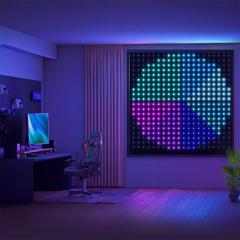 Vattentät smart LED-ljusridå med appstyrning och musiksynkronisering