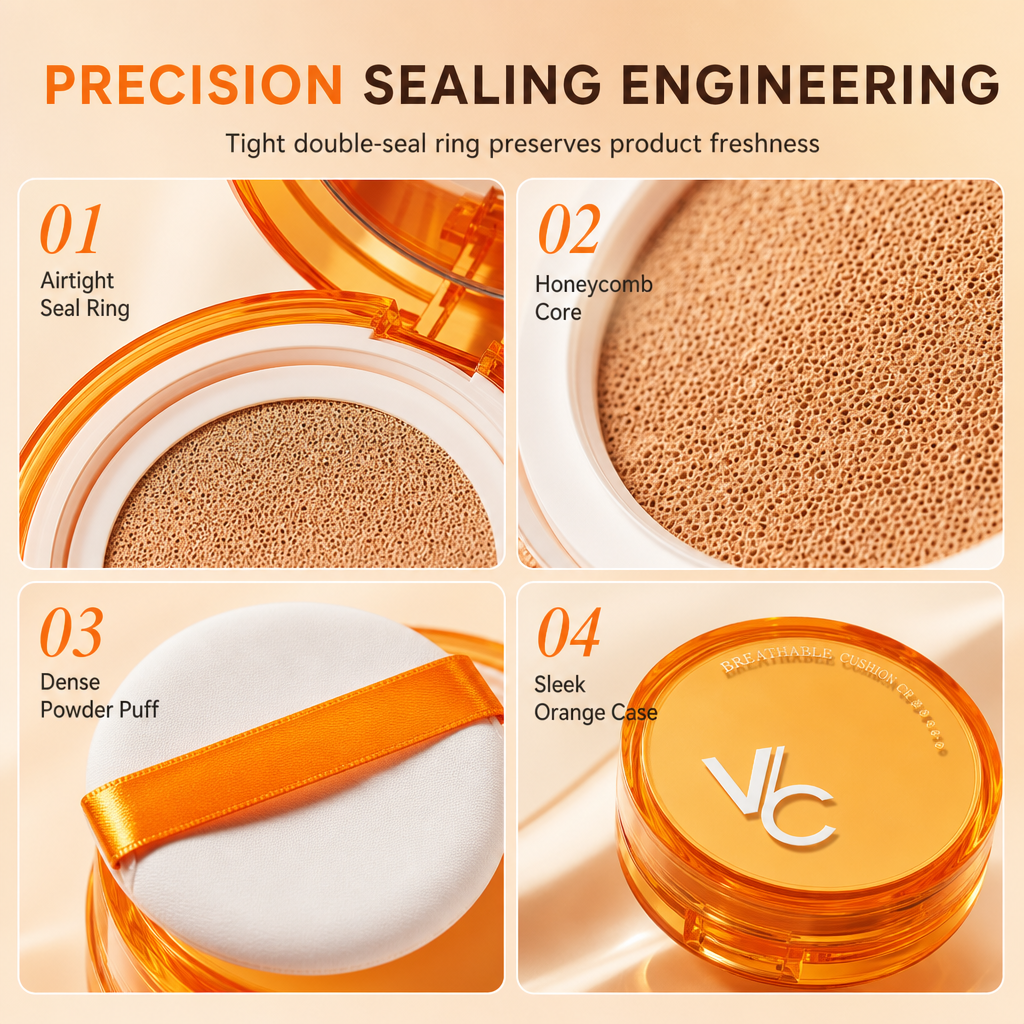 Let Vitamin C cushion-foundation