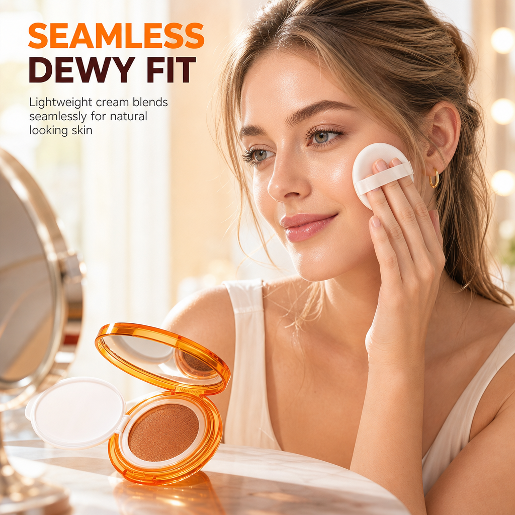 Let Vitamin C cushion-foundation