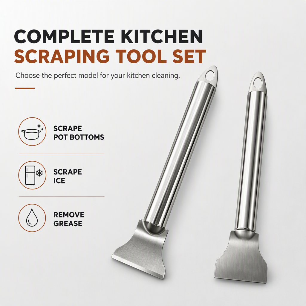 Multifunctional Stainless Steel Cleaning Scraper