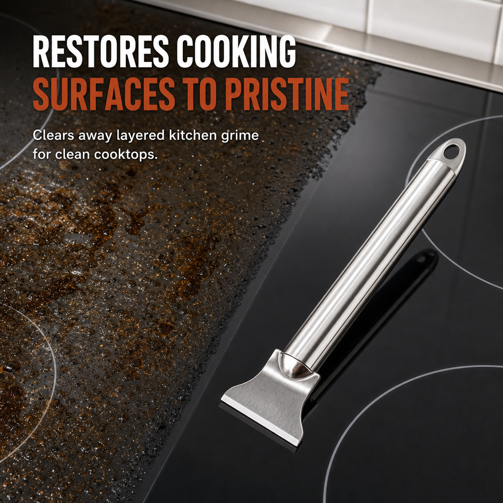 Multifunctional Stainless Steel Cleaning Scraper