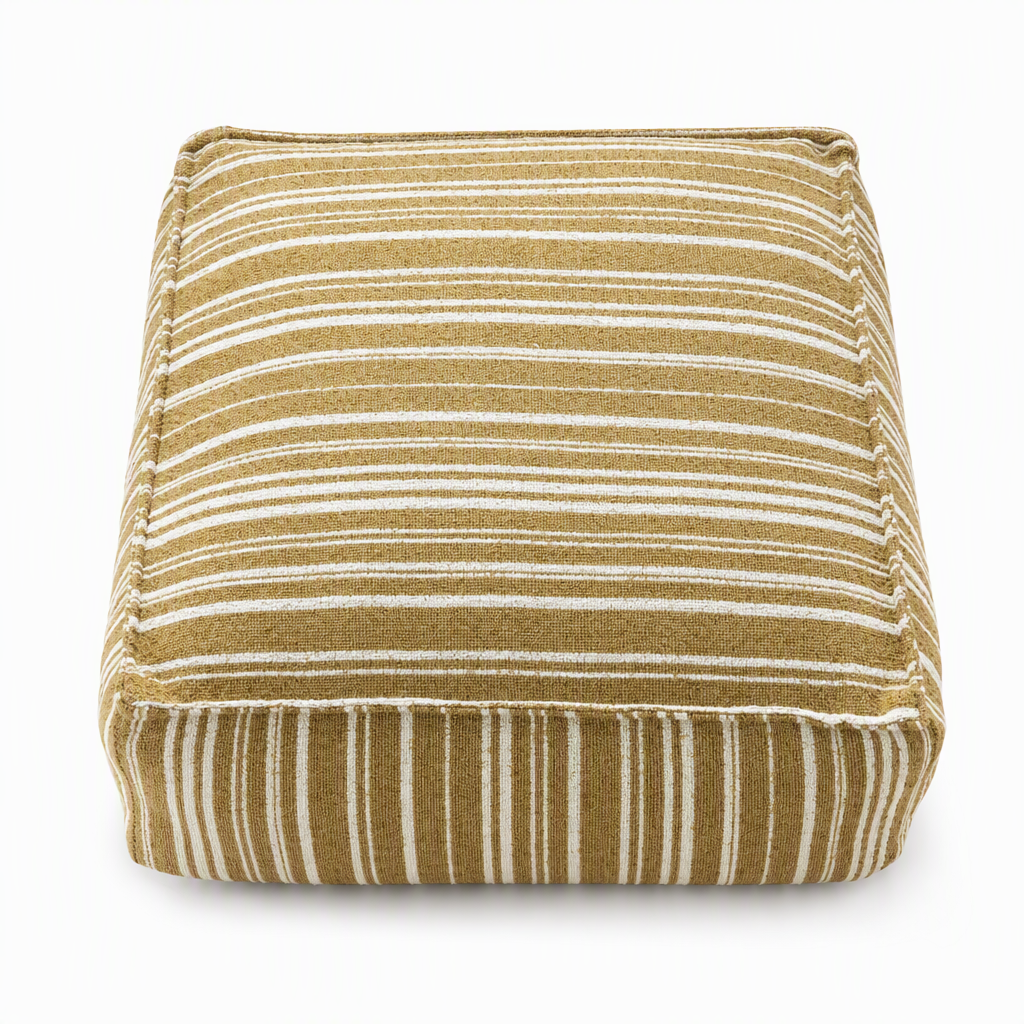 🧺 Förvaringspufföverdrag: Fyll med kläder, stöd upp till 100 kg, bred dragkedja, tvättbart, 45×45×23 cm