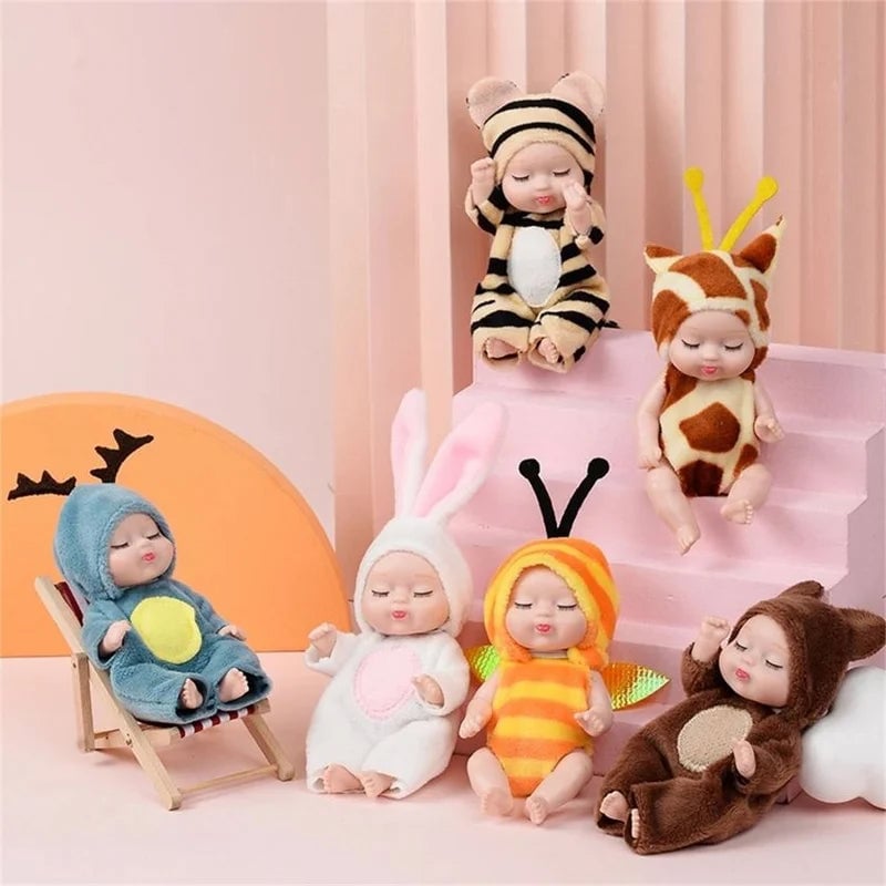 💕POPULÄR REA 50 % RABATT🧸Mini Reborn-babydockor – verklighetstrogna realistiska babydockor👼🎁