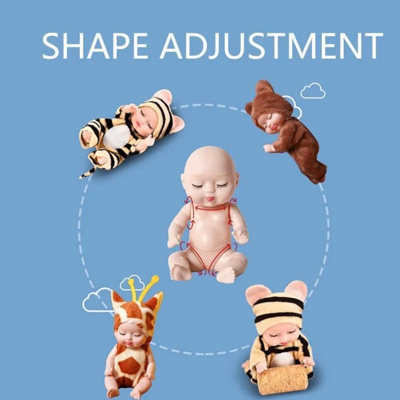 💕POPULÄR REA 50 % RABATT🧸Mini Reborn-babydockor – verklighetstrogna realistiska babydockor👼🎁