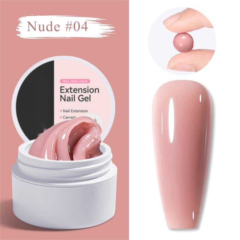 💅 Fast bygggel för naglar | 6 färger