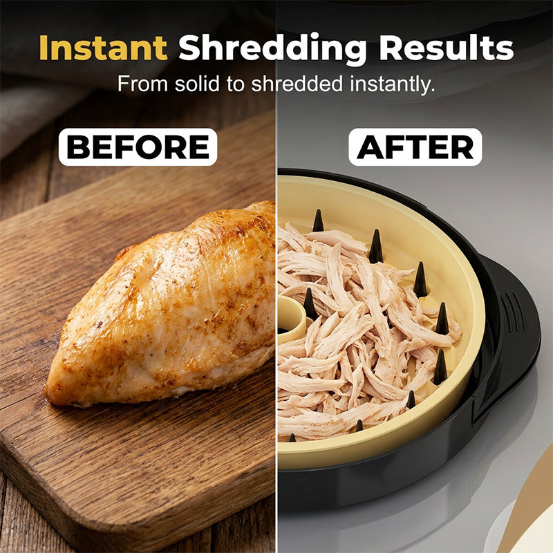 Multifunktionellt verktyg för att strimla kyckling