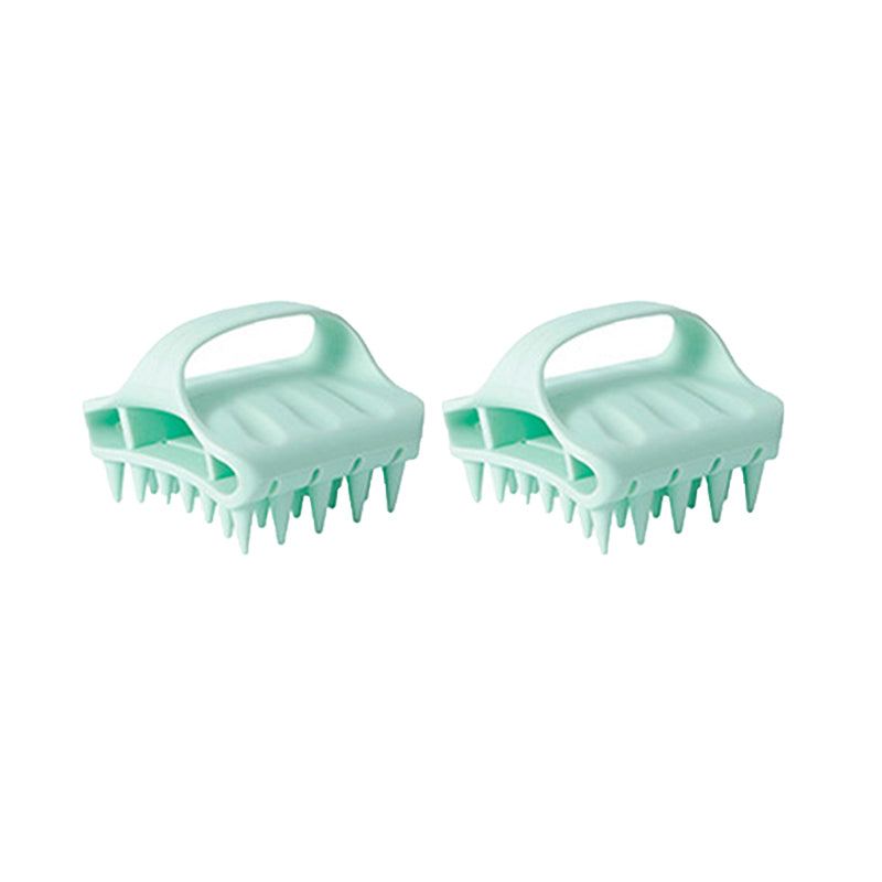Mjuk silikon hårbottenmassager för avslappnande hårvård