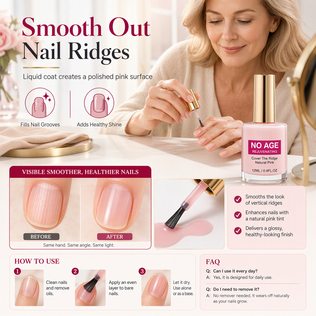 Översikt och appliceringsguide för original naturligt rosa nagelutjämnare