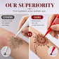 Henna-kit för tillfälliga tatueringar med schabloner