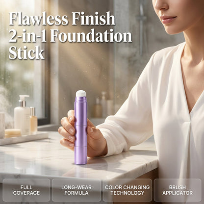 2-i-1 färgskiftande foundationstick