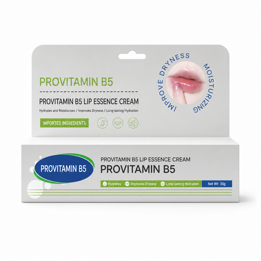 Återfukta torra läppar direkt! Läppkräm med provitamin B5