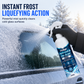 ❄️【Multifunktionell snabbavfrostningsspray】—— Ett sprut, 💨så smälter isen av sig själv – du slipper skrapa isen ur kylskåpet och skrapa isen från bilrutorna! ✨