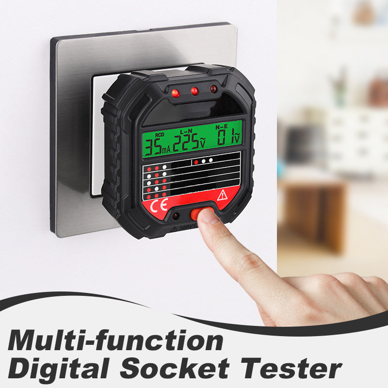 Multifunktionell digital uttagstestare
