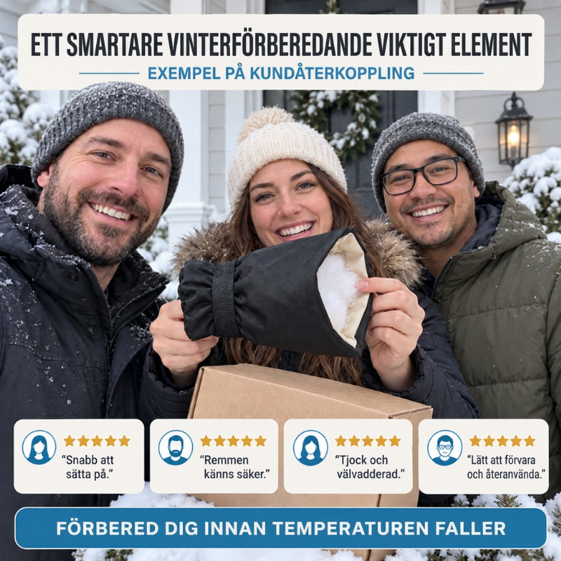Utomhusskydd för vattenkran mot frost på vintern