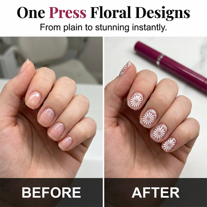 📢📢50 % RABATT!! ⏰ Professionellt stämpelverktygsset för nageldekoration