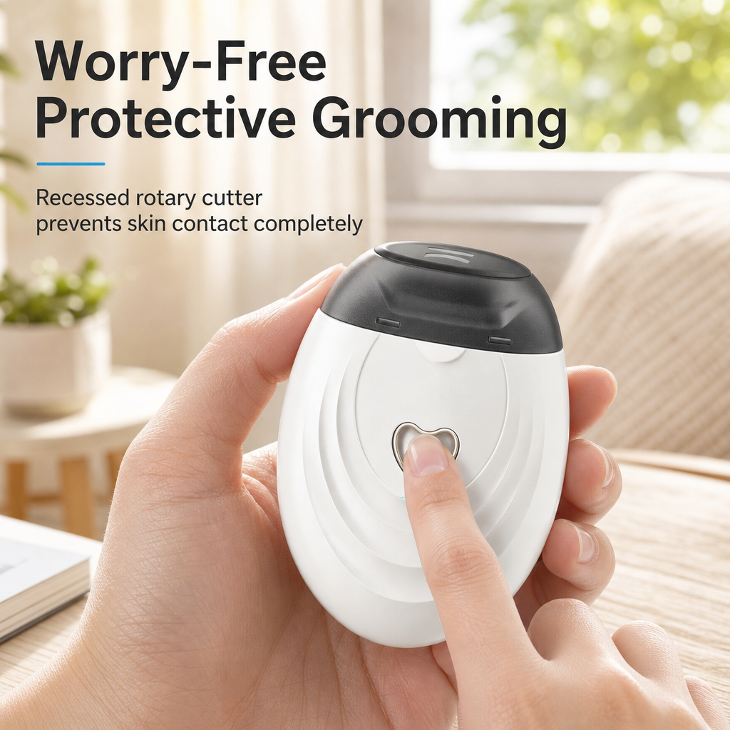 Lätt elektrisk nageltrimmer