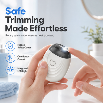 Lätt elektrisk nageltrimmer