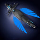 LED-markprojektionslampor med änglavingar för motorcykel
