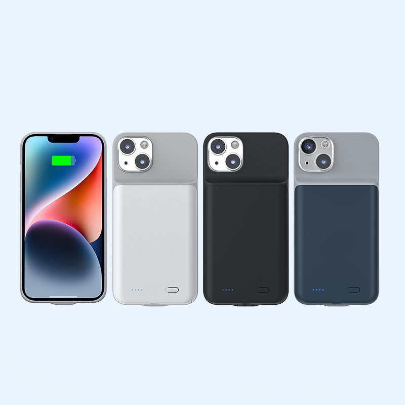 2-i-1 iPhone-skal och powerbank
