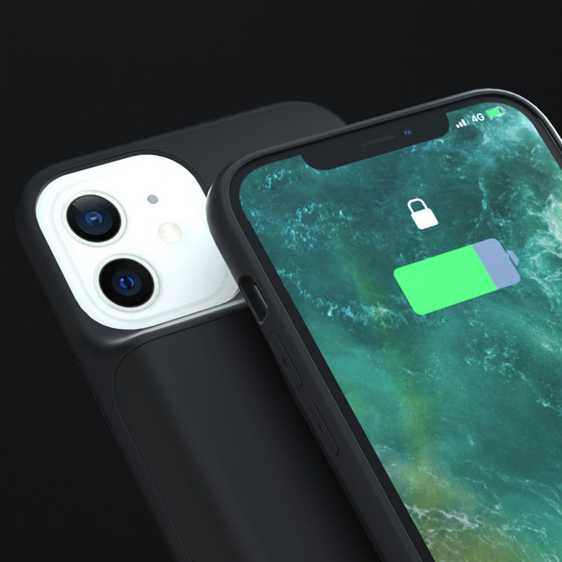 2-i-1 iPhone-skal och powerbank