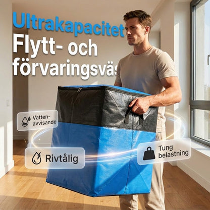🧳 Över 50 000 sålda! 📦 50% RABATT! 🔥 Hopfällbar förvarings- och flyttväska 🏠