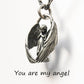 🔥✨Prayers Angel Necklace - Du är min ängel
