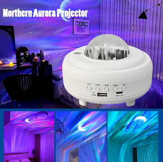 (Varm rea-49% RABATT)Northern Lights Aurora-projektor